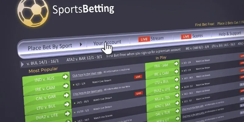 Nên đa dạng kèo cược để giảm rủi ro, tránh tất tay